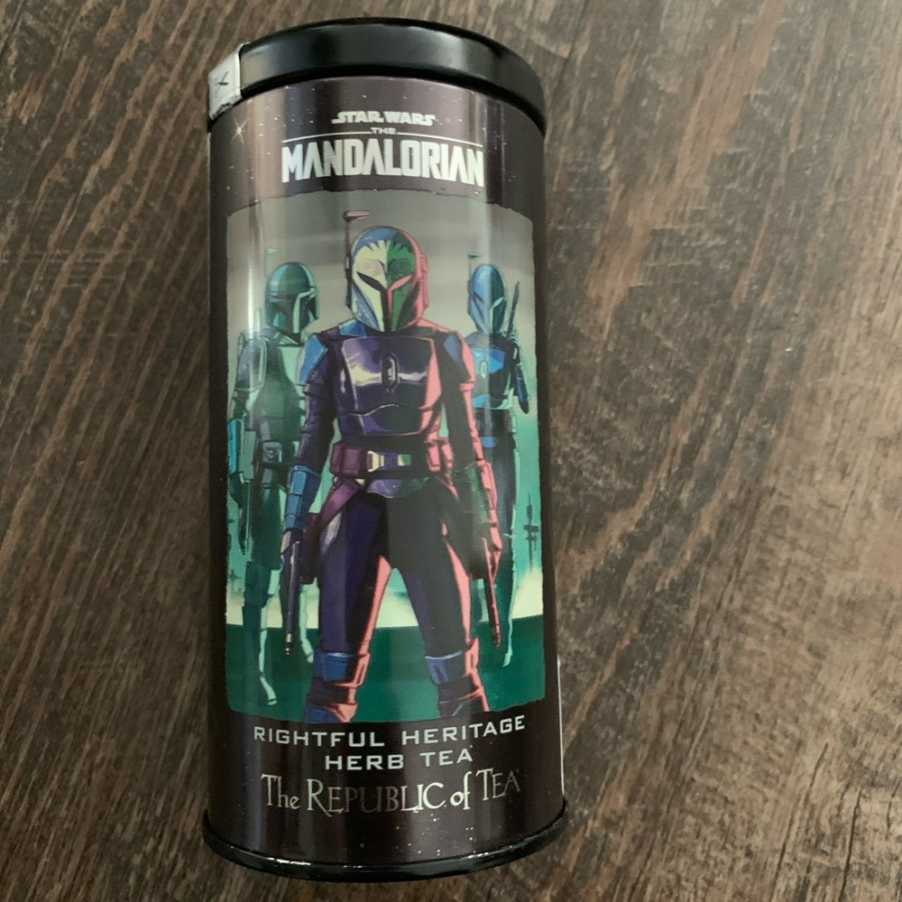 Republic Of Tea Rightful Heritage Star Wars Mandalorian Tin (NO Tea Included)